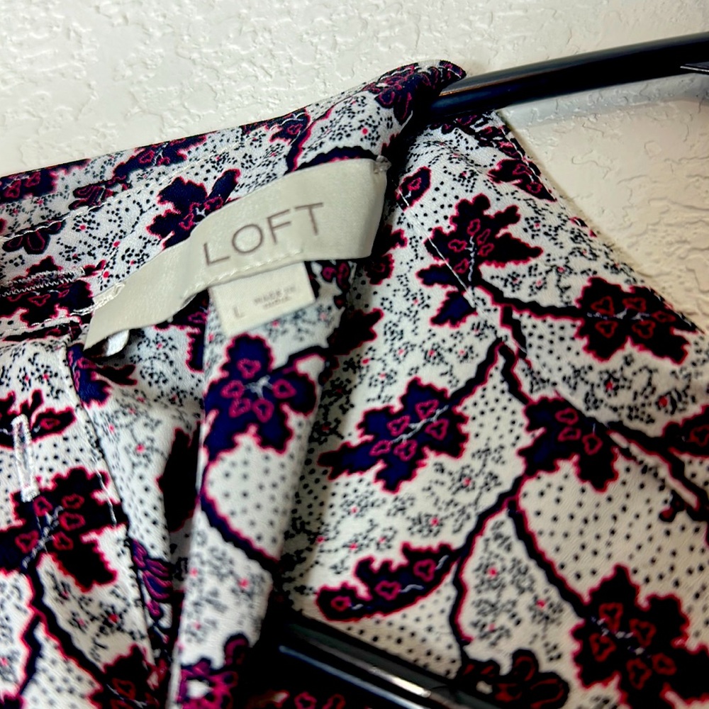 Loft floral shirt Large